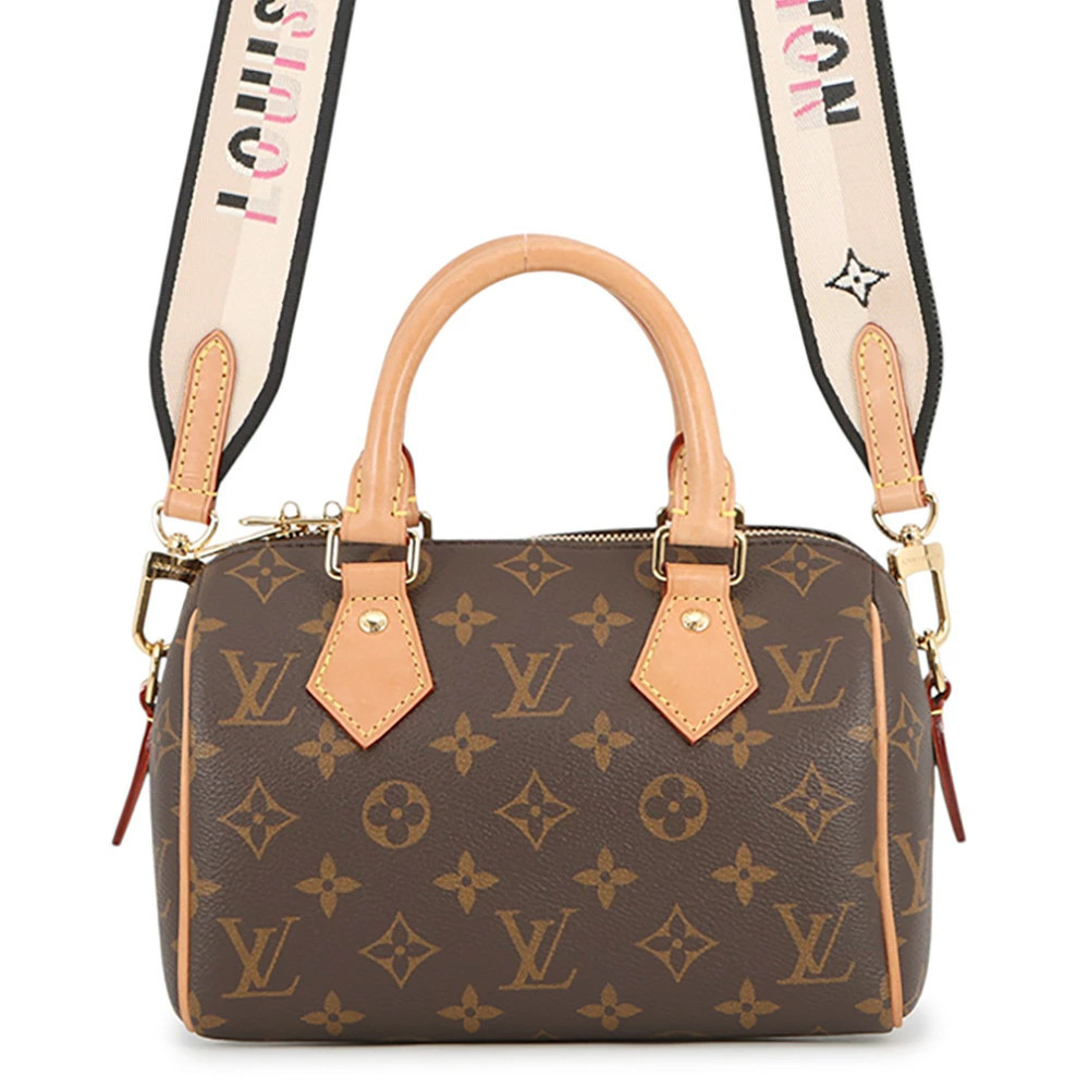 Louis Vuitton Monogram Speedy brown Bandouliere 2way Shoulder Bag